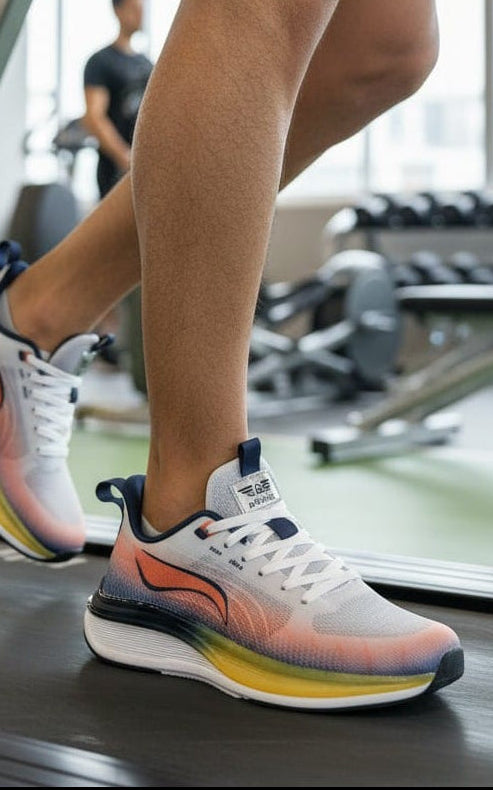 Adidasi Sport pentru Bărbați, Model Balin, Din Panza, Talpă Usoara Din Spumă, Brant Cu Memorie, Ax Boxing, Albastru