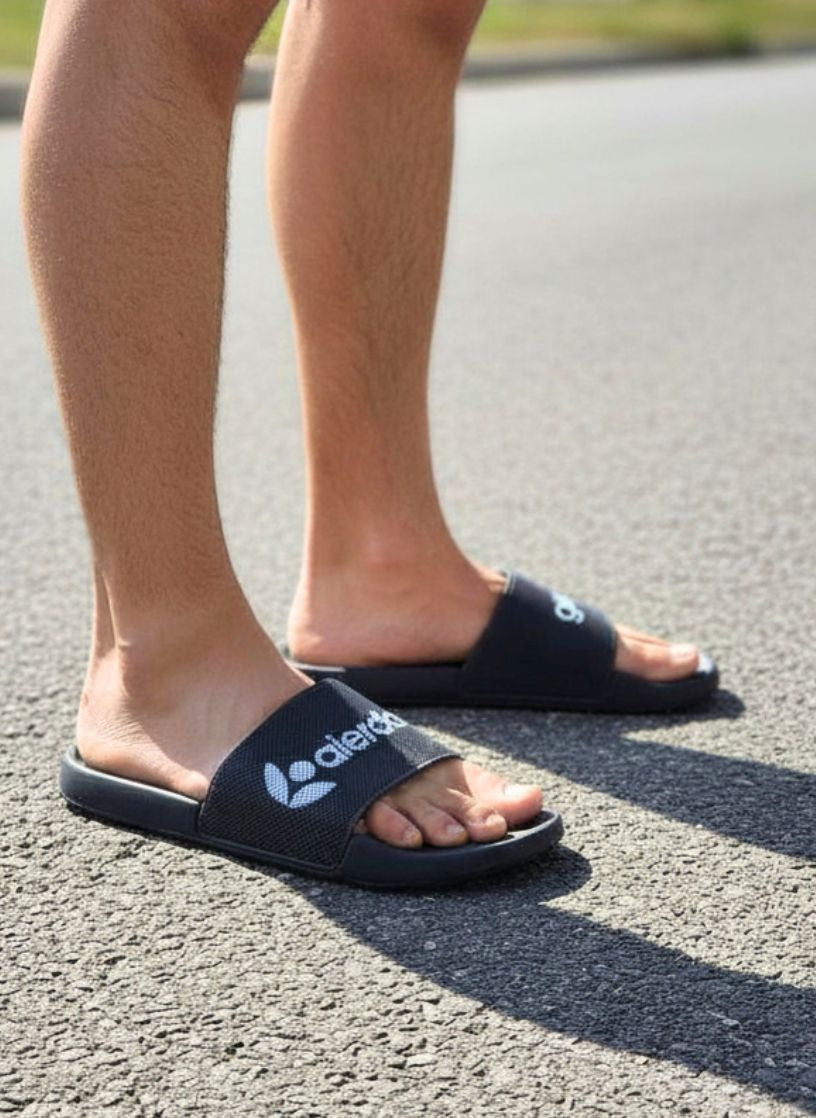 Papuci pentru Barbati, Model Toni, Talpa Usoara din Spuma, Confortabili, Bleumarin