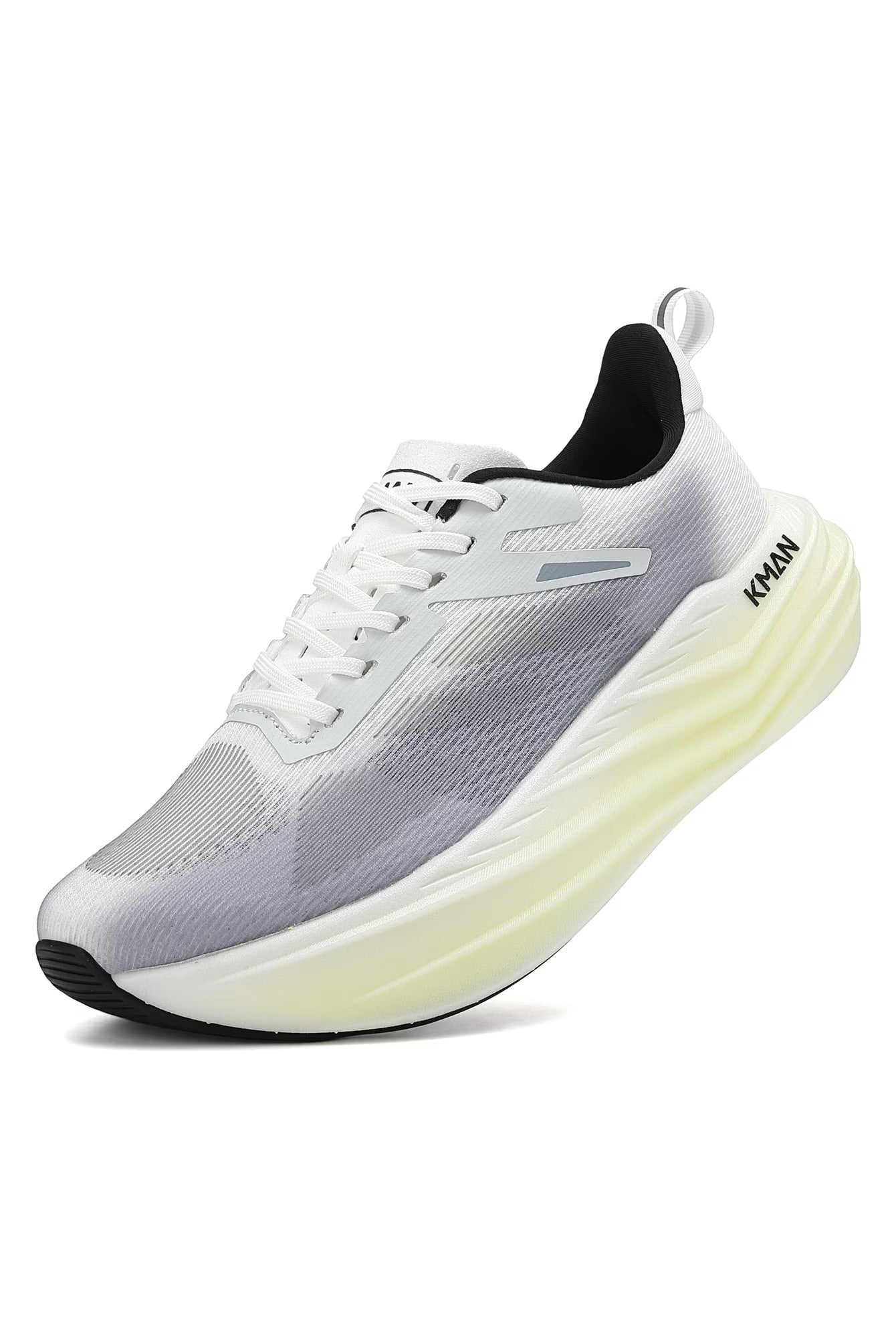 Adidași pentru Bărbați, Model Moris,Ultra ușori, Textil subtire, Comozi, Talpă înaltă din spuma densa,Sneakers sport-casual,KMAN, Negru