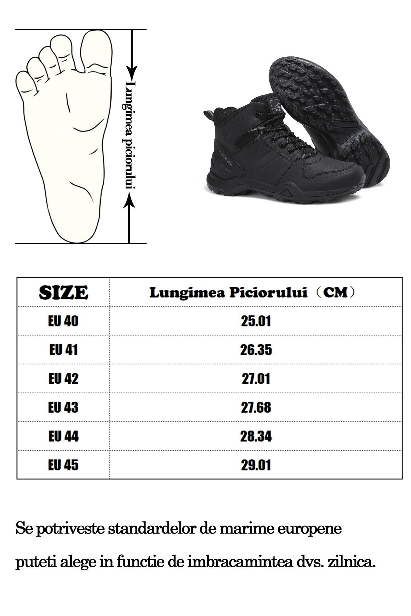 Ghete Enzo pentru barbati, Imblanite,  Piele ecologica, Talpa usoara, antiderapanta cu striatii, Ax Boxing