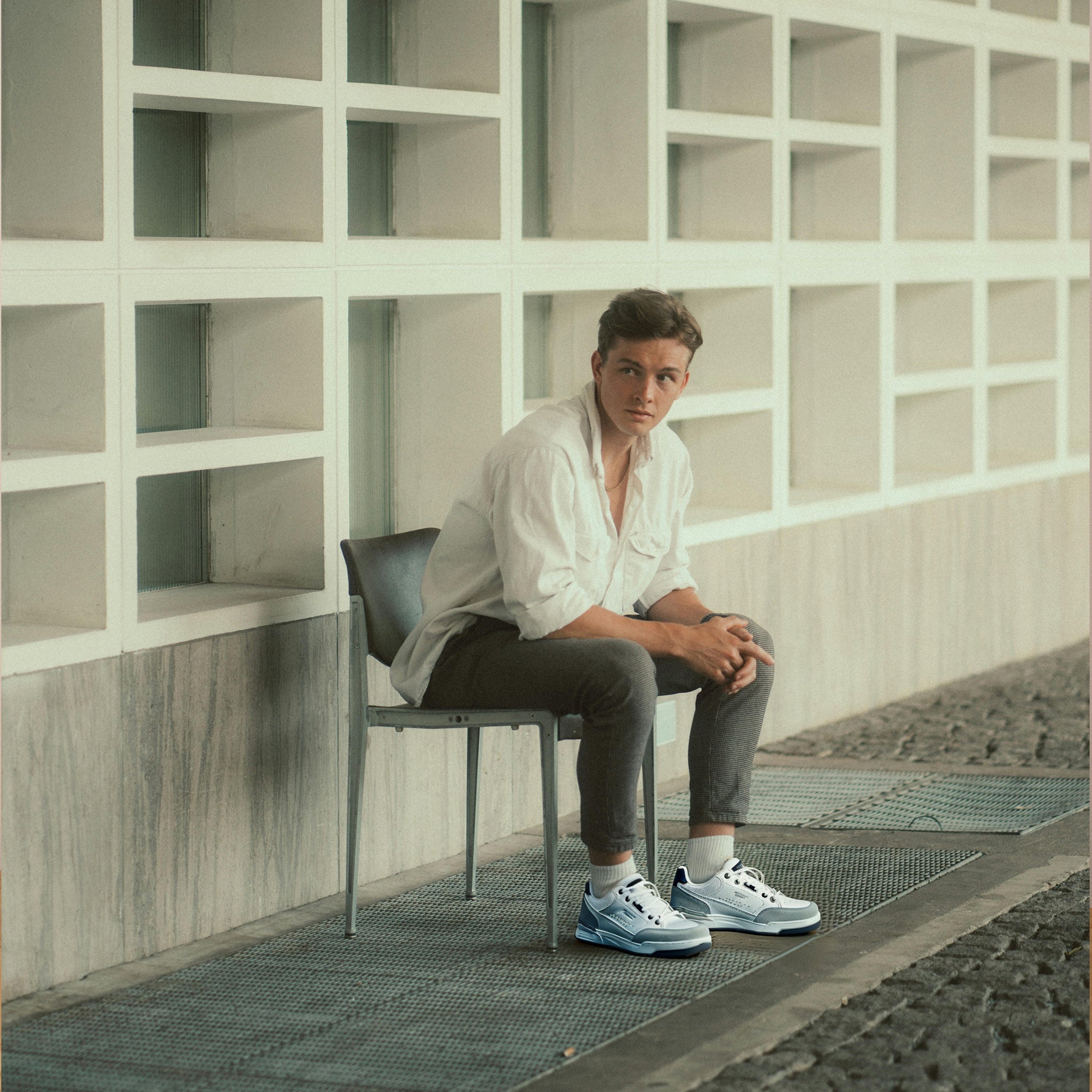 Pantofi Casual Zane pentru Bărbați din Piele Ecologică Premium, Inserții Piele Naturală, Arrigo Bello